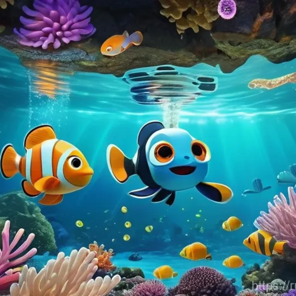옥토넛 일본 내 인기 요인 - A vibrant, high-quality 3D animated illustration featuring Captain Barnacles, Kwazii, and Peso from ...