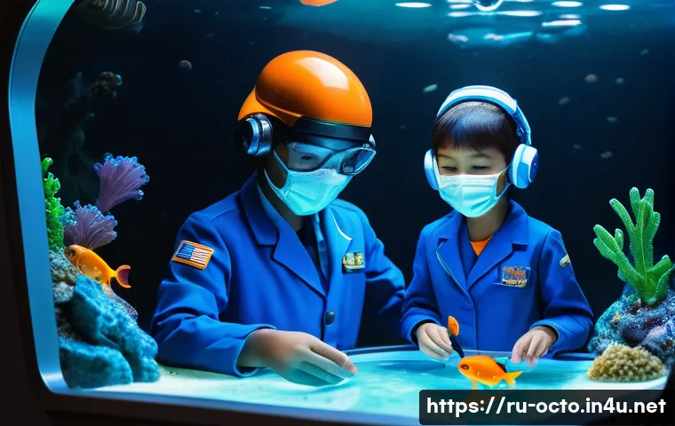 옥토넛 인기 굿즈 추천 - **Prompt:** A vibrant, highly detailed scene inside the toy Octopod base, bustling with activity. Ca...